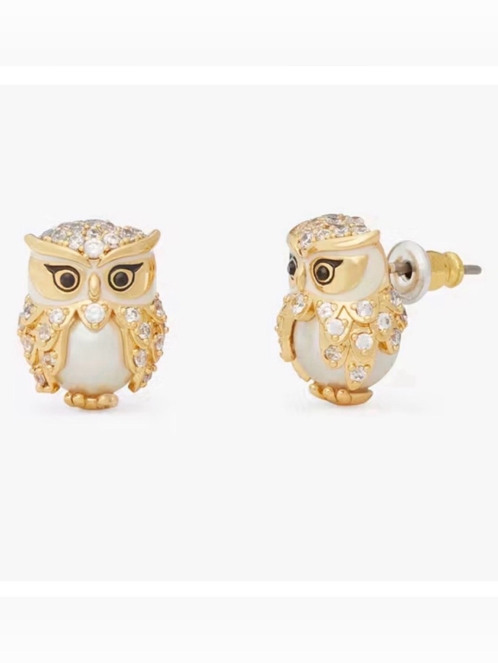 Kate Spade Hoot Owl‎ Studs NWT